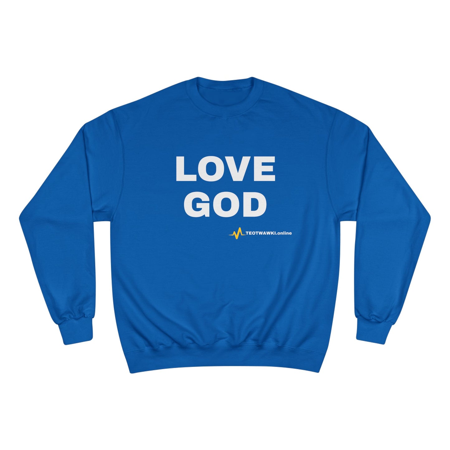 LOVE GOD – Свитшот Champion®