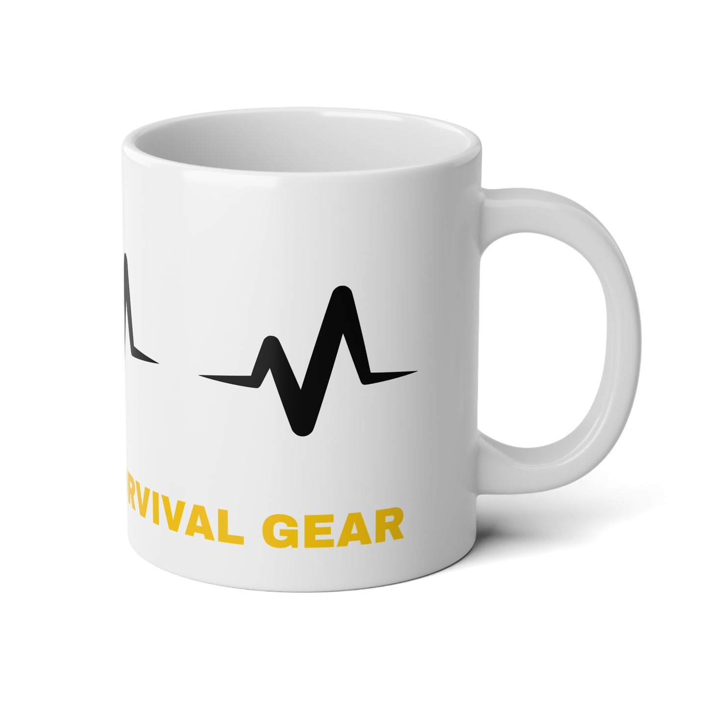 TEOTWAWKI ~ ~ ~ HEARTBEAT 20oz Jumbo Mug