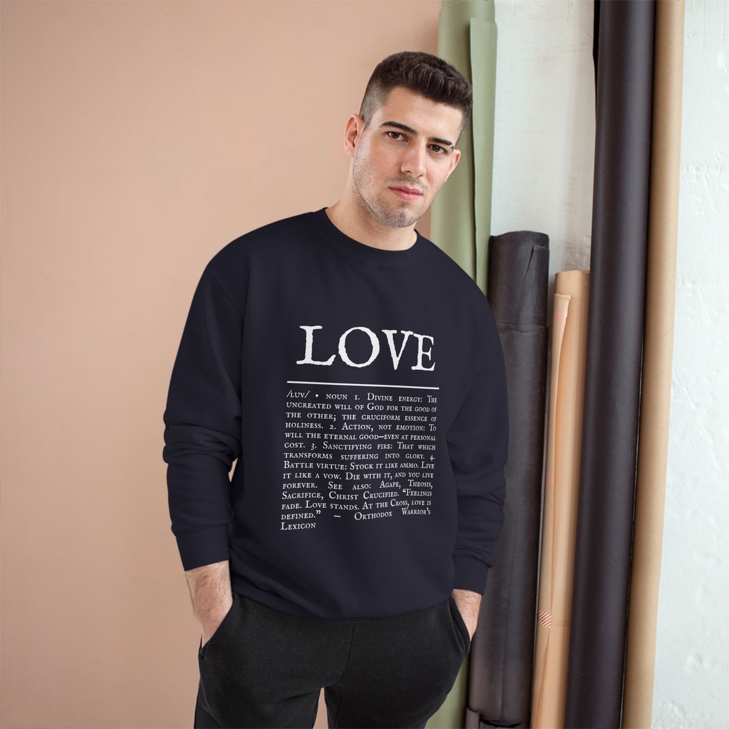 LOVE – Champion Heavyweight Hoodie