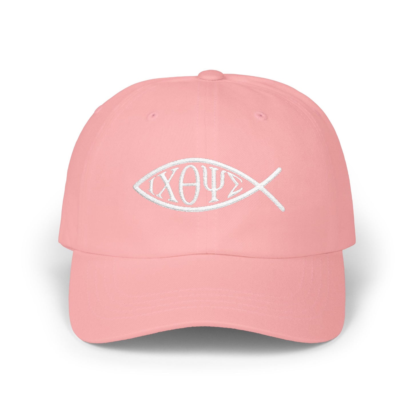 Ichthys: The Original Sign of Faith Under Fire ~ Classic Dad Cap
