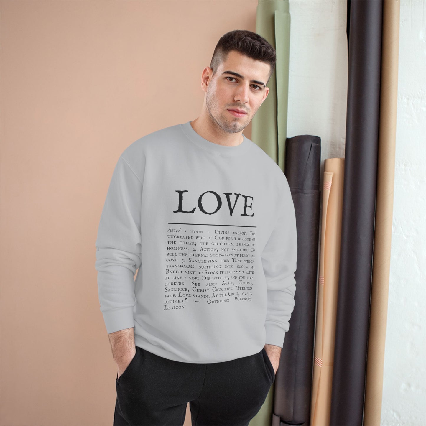 LOVE – Champion Heavyweight Hoodie
