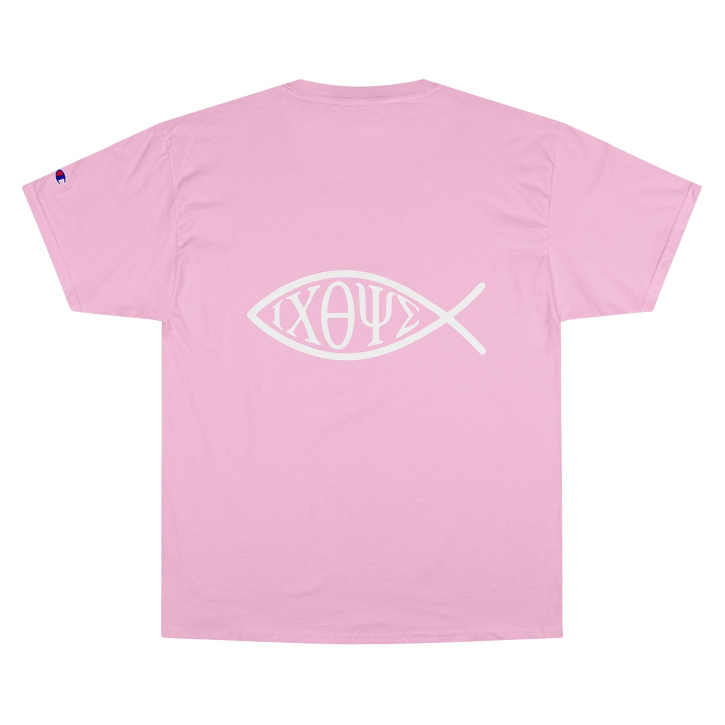 Ichthys: The Original Sign of Faith Under Fire ~ Champion T-Shirt