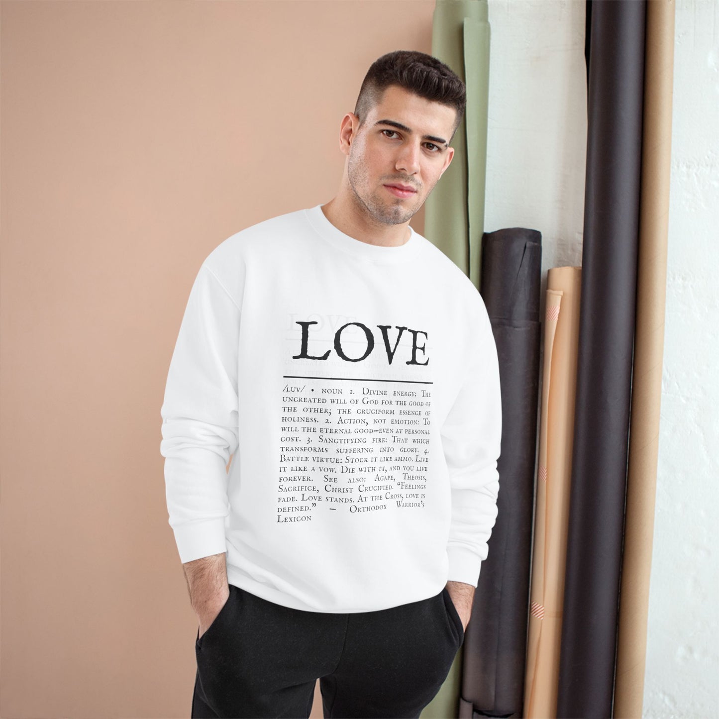 LOVE – Champion Heavyweight Hoodie