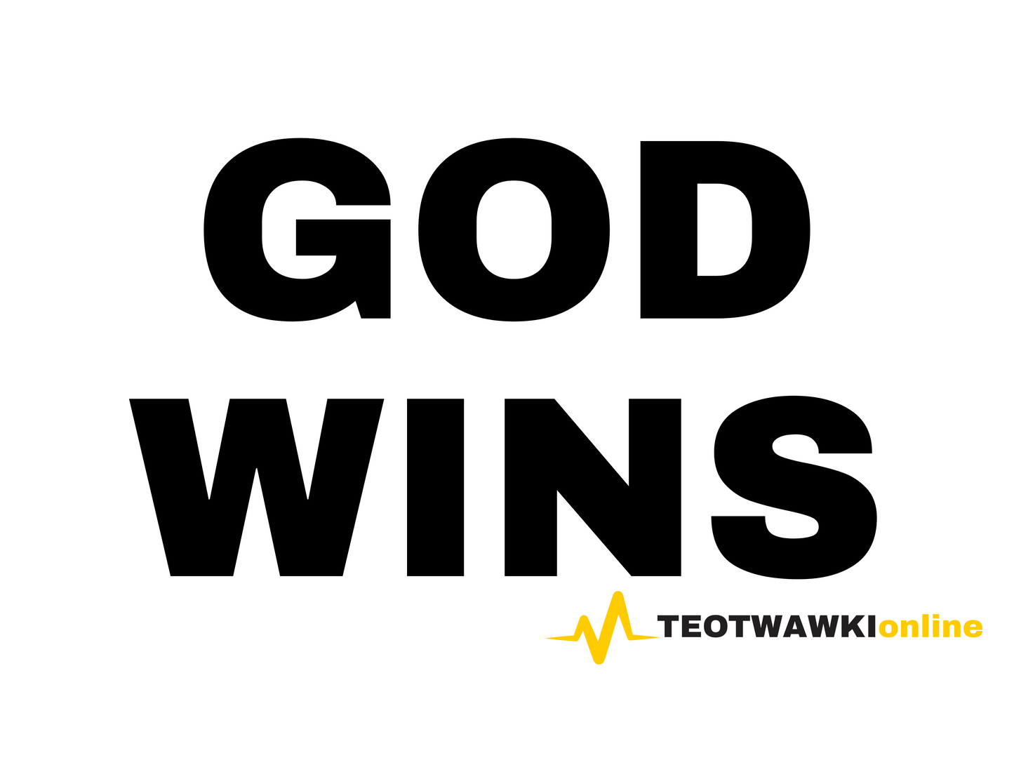 GOD WINS – 20oz Jumbo Mug