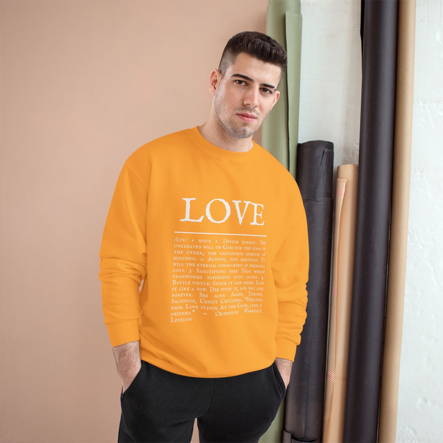 LOVE – Champion Heavyweight Hoodie
