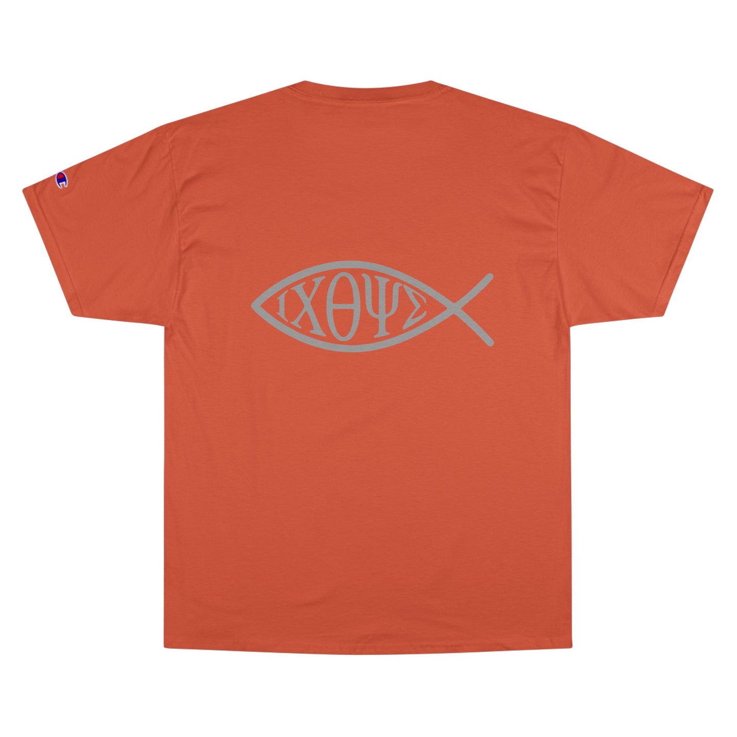 Ichthys: The Original Sign of Faith Under Fire ~ Champion T-Shirt
