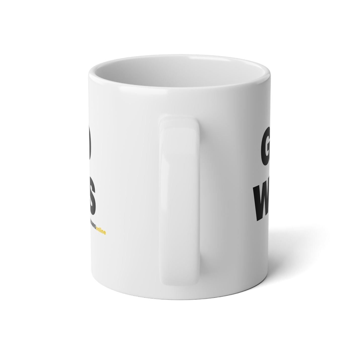 GOD WINS – 20oz Jumbo Mug