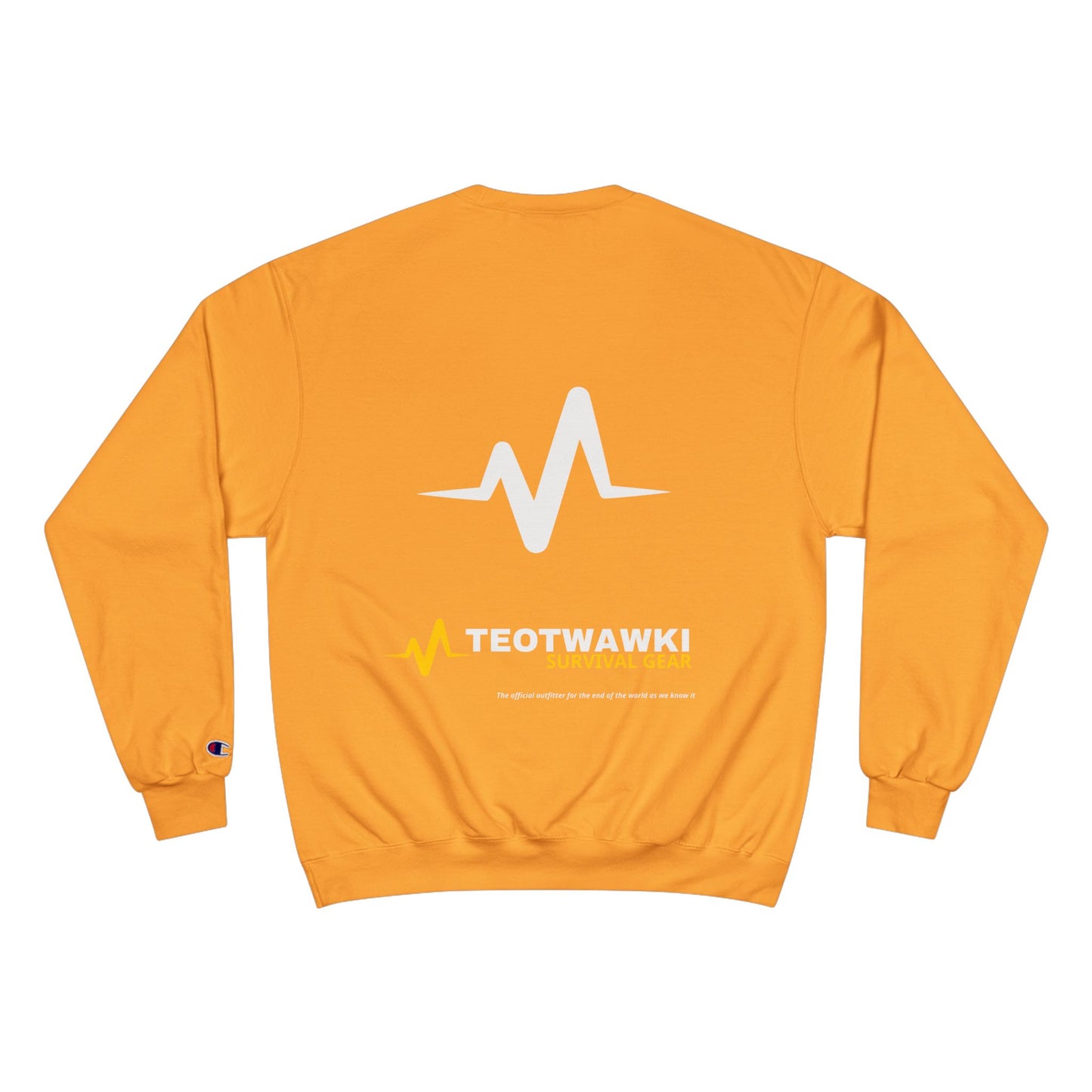 GOD WINS – Champion® Crewneck Sweatshirt