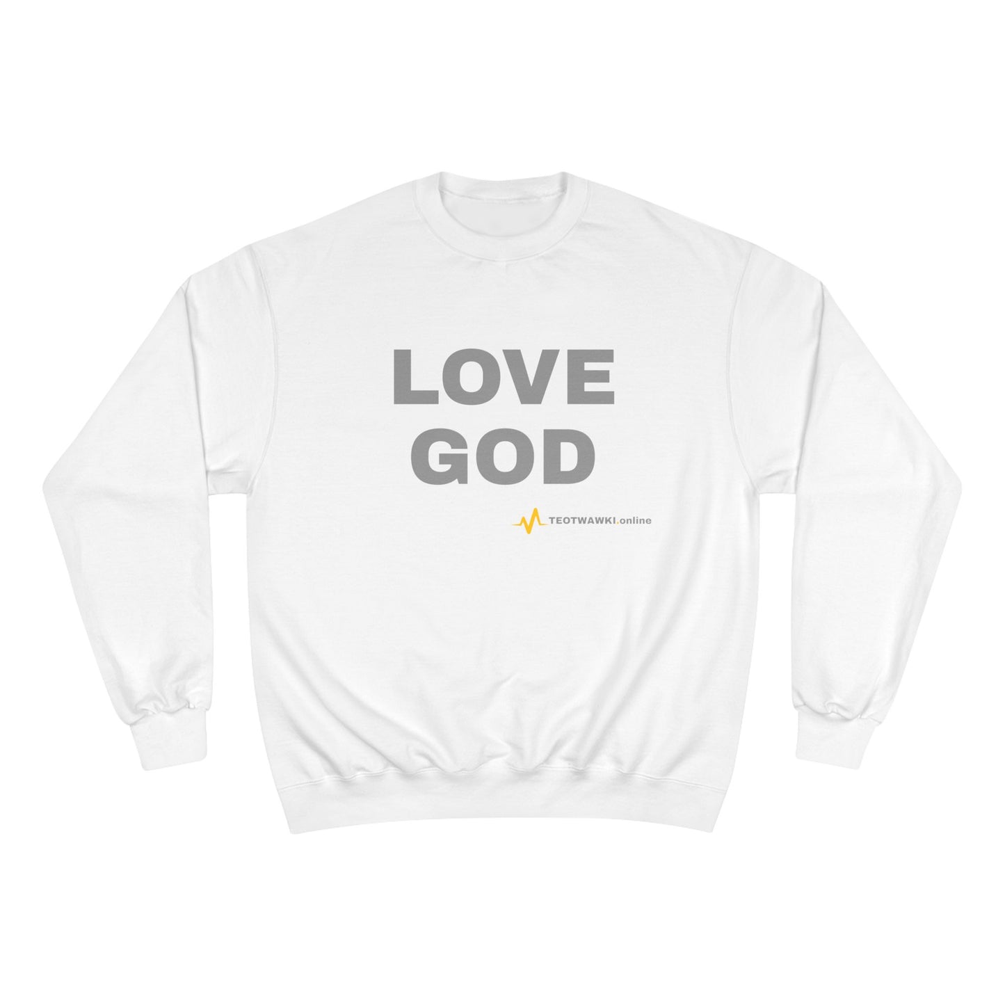 LOVE GOD – Свитшот Champion®
