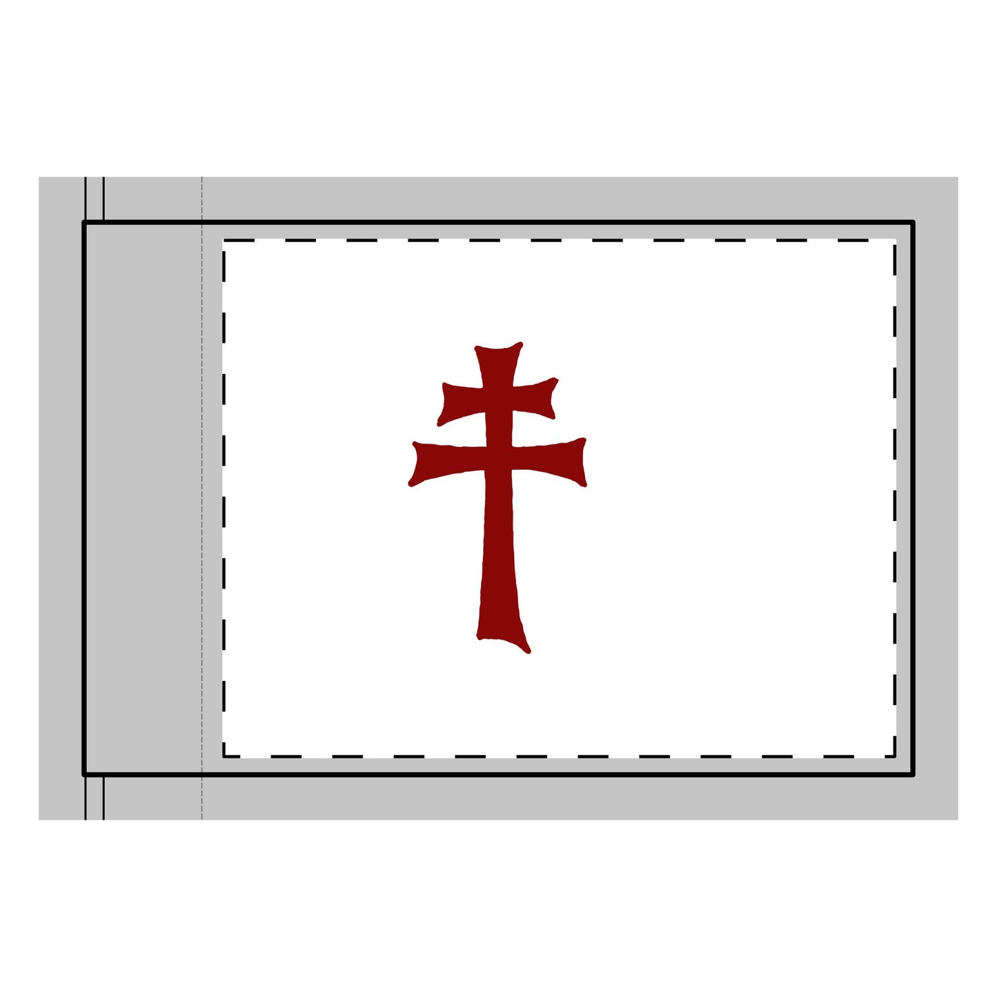 The Kingdom That Can’t Be Canceled ~ Double-Sided Flag
