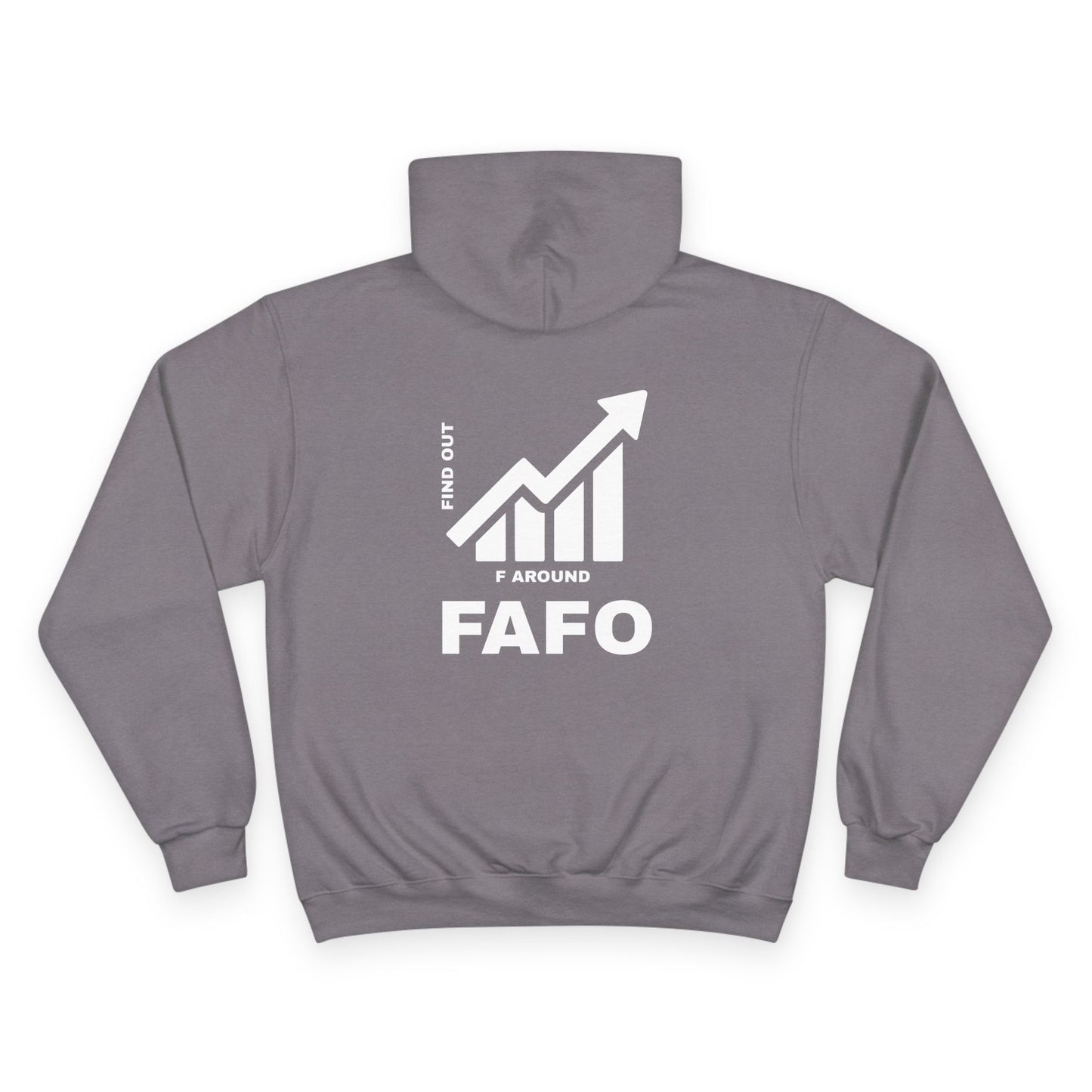 Champion® Hoodie — FAFO WARNING HOODIE