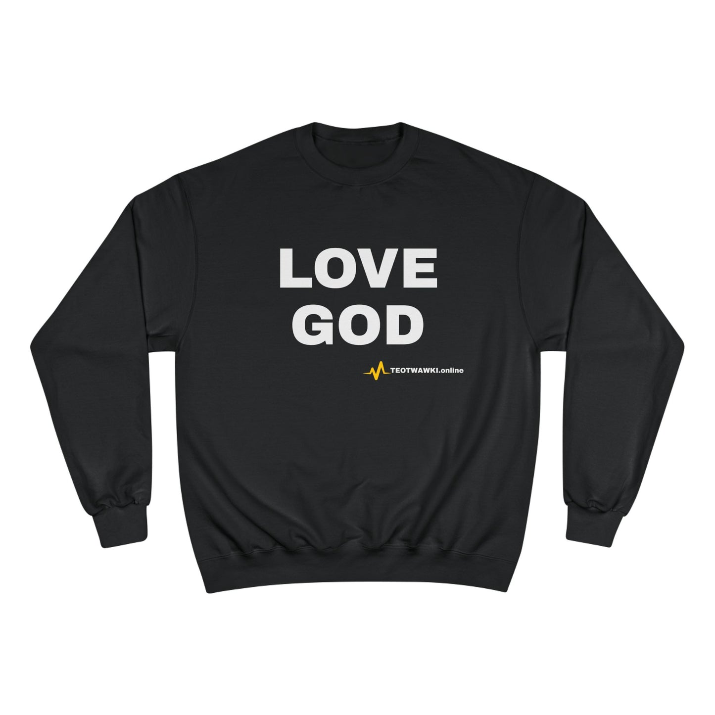 LOVE GOD – Свитшот Champion®