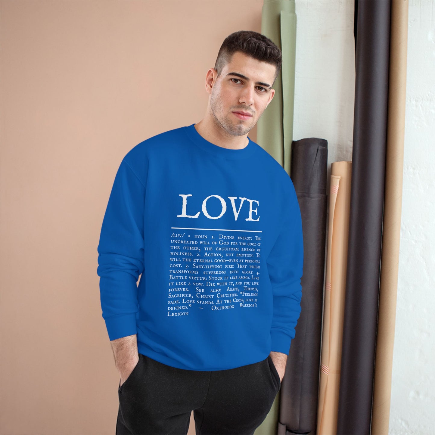 LOVE – Champion Heavyweight Hoodie