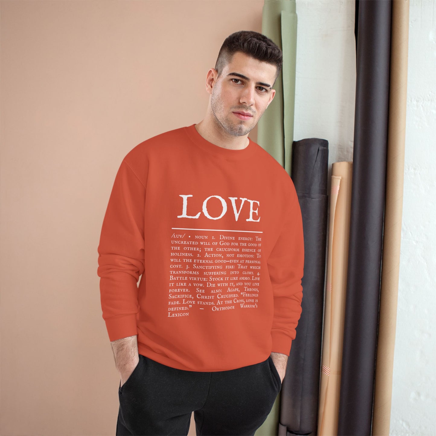 LOVE – Champion Heavyweight Hoodie