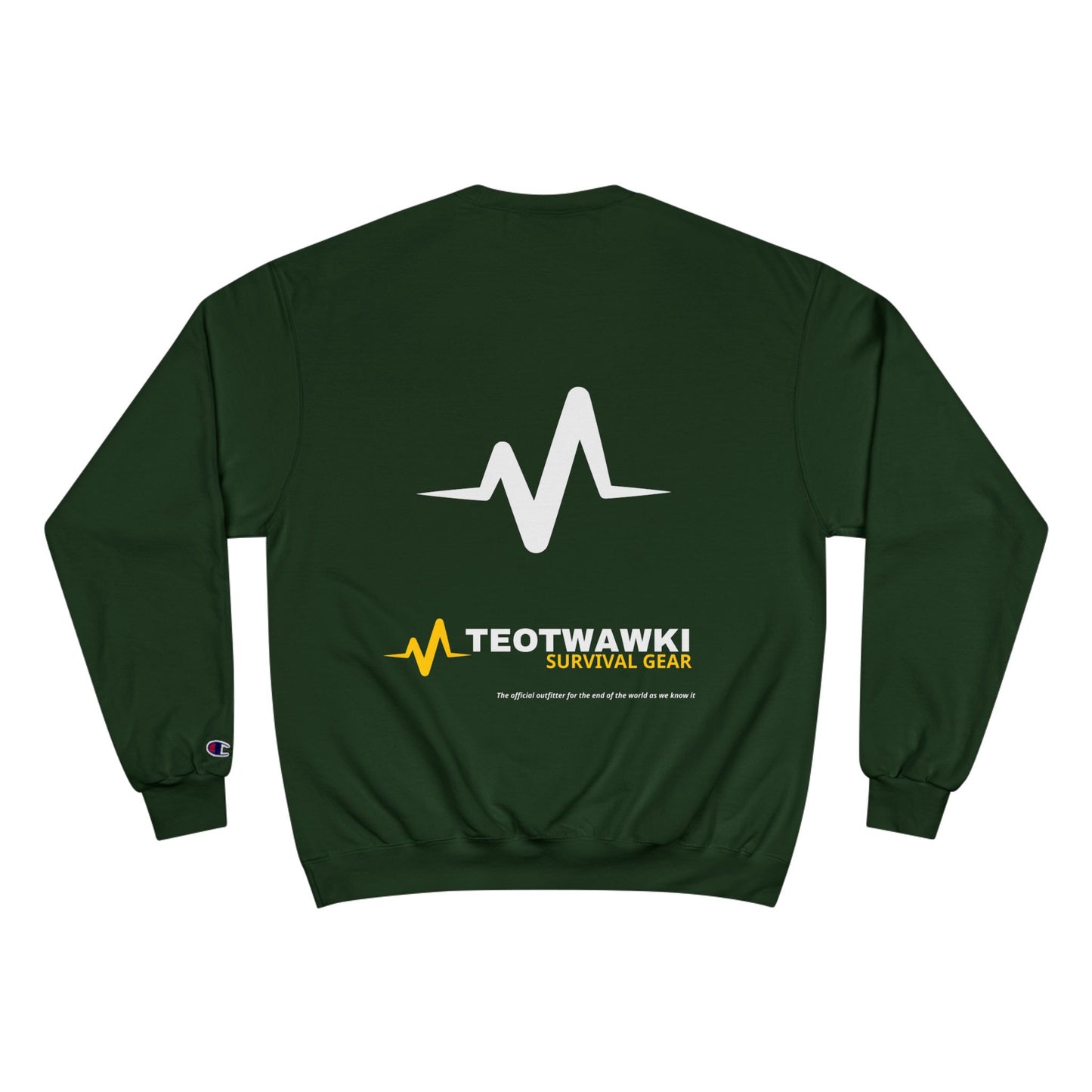 GOD WINS – Champion® Crewneck Sweatshirt