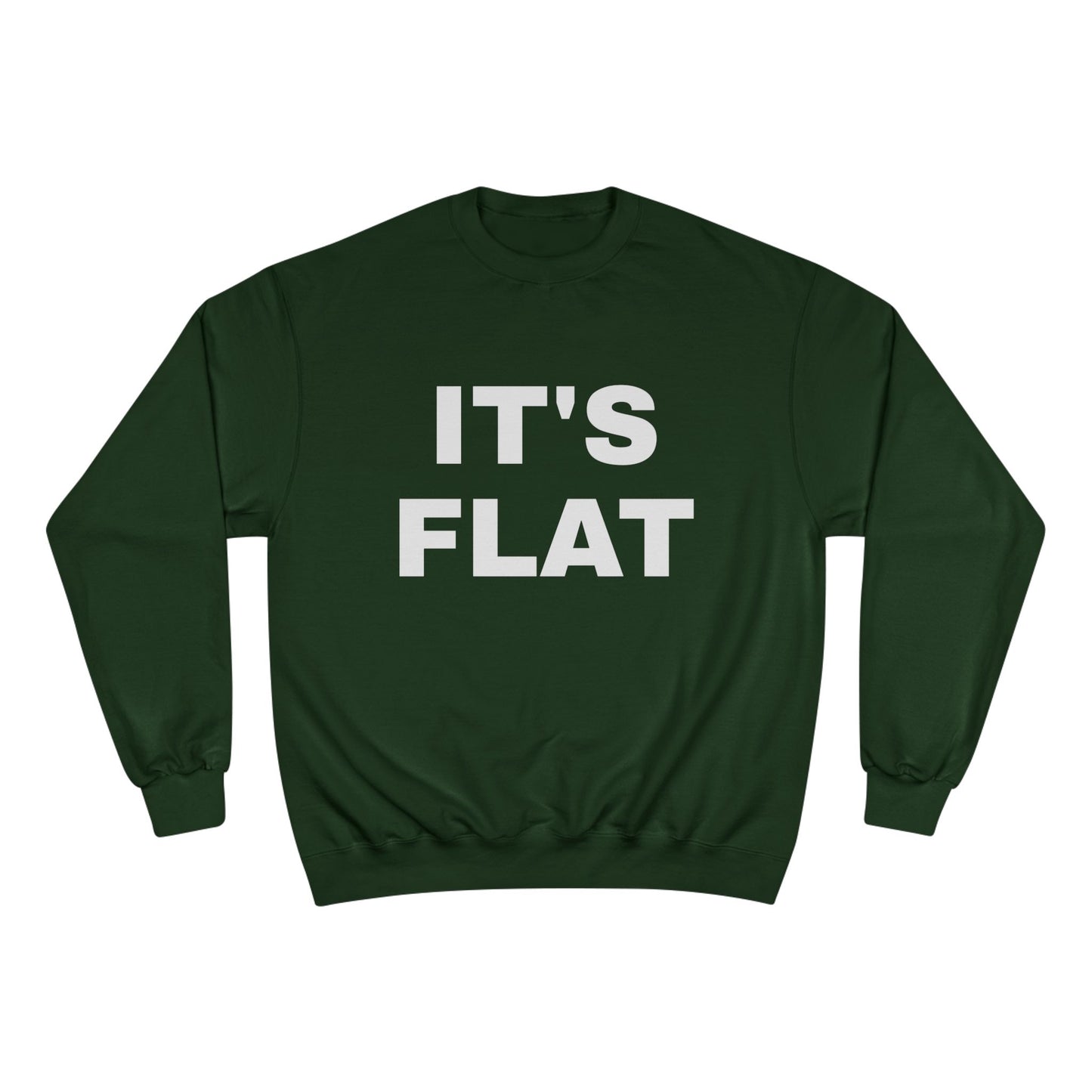 IT'S FLAT ~ Champion Sweatshirt