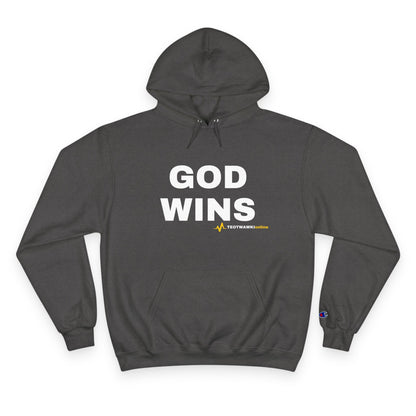 GOD WINS – Champion® Hoodie