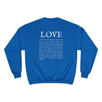 LOVE – Champion Heavyweight Hoodie