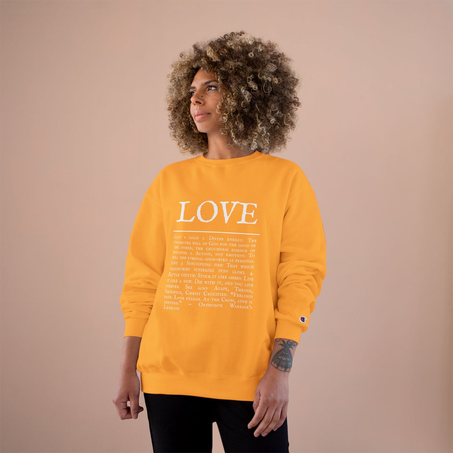 LOVE – Champion Heavyweight Hoodie
