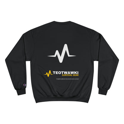 GOD WINS – Champion® Crewneck Sweatshirt