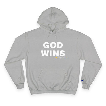 GOD WINS – Champion® Hoodie