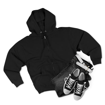 Χριστοφόρος  - Bear Christ. Fight on.  ~ Zip Hoodie – Back Design Only