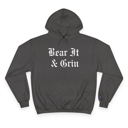 BEAR IT & GRIN™ CHAMPION HOODIE