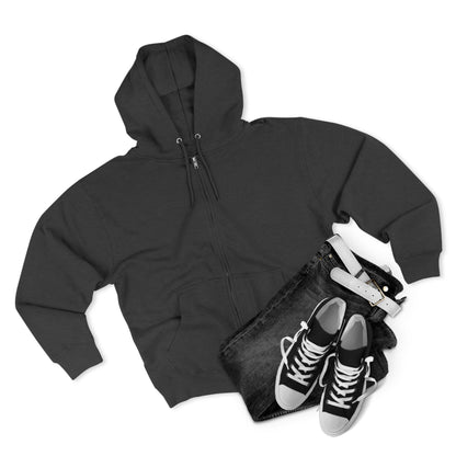 Χριστοφόρος  - Bear Christ. Fight on.  ~ Zip Hoodie – Back Design Only