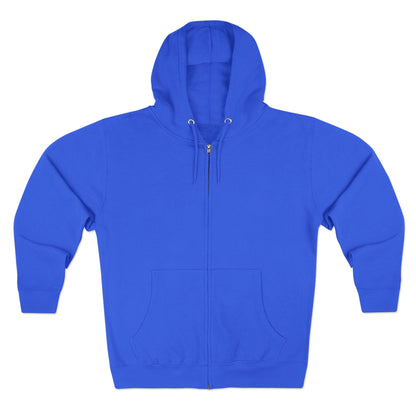 Χριστοφόρος  - Bear Christ. Fight on.  ~ Zip Hoodie – Back Design Only