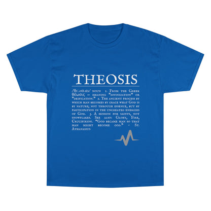 Philosophical Theosis Champion T-Shirt | Spiritual Definition Tee