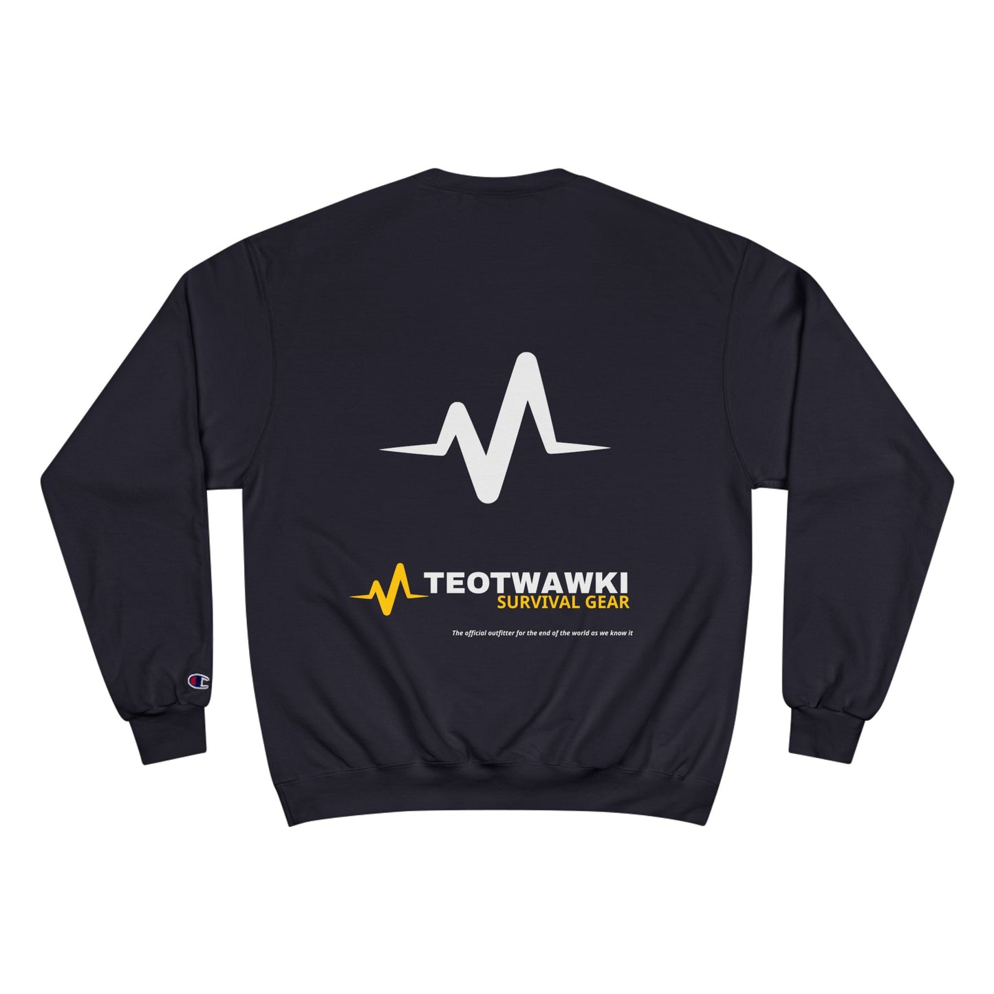 GOD WINS – Champion® Crewneck Sweatshirt