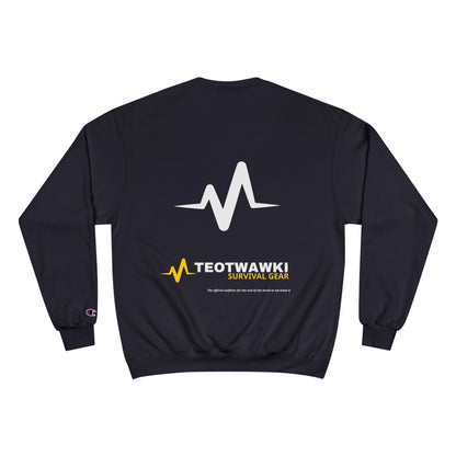 GOD WINS – Champion® Crewneck Sweatshirt