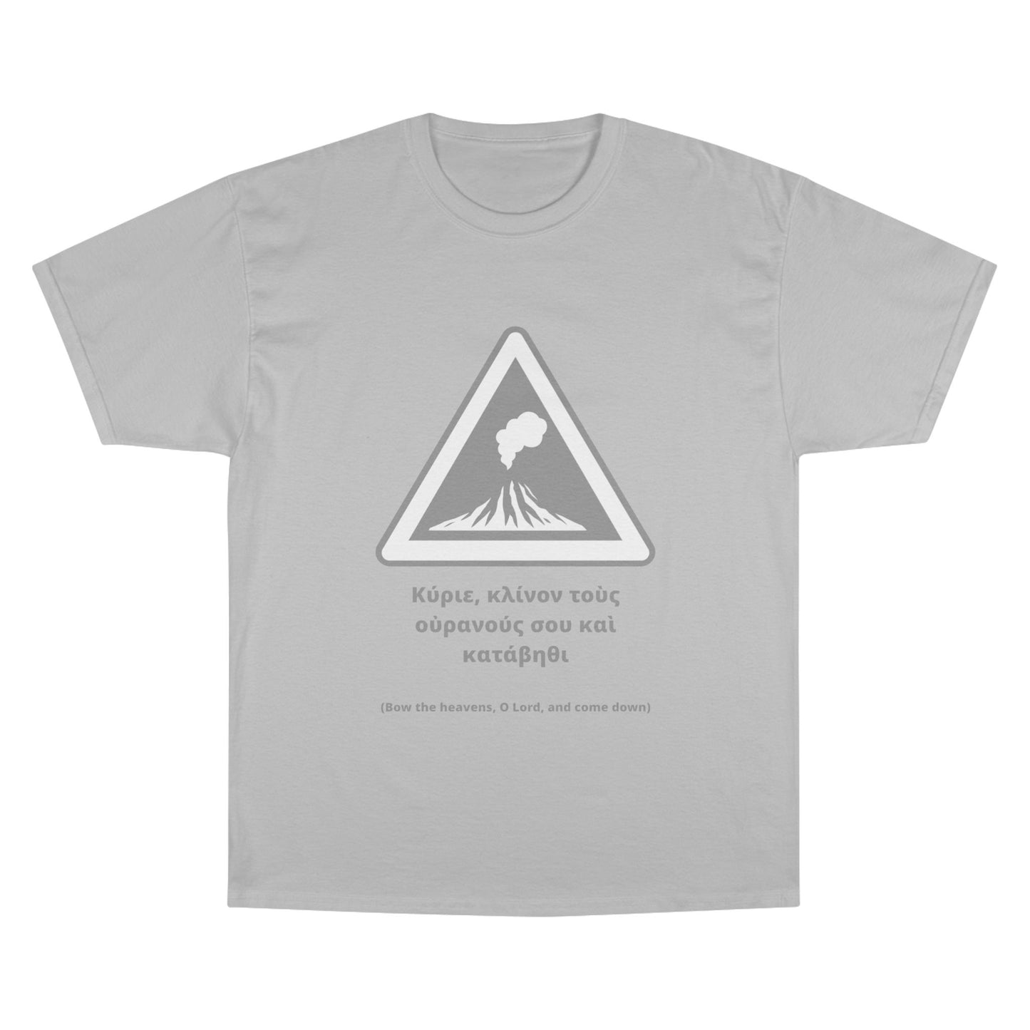 "Bow the Heavens" – Psalm 144:5 Champion® Tee