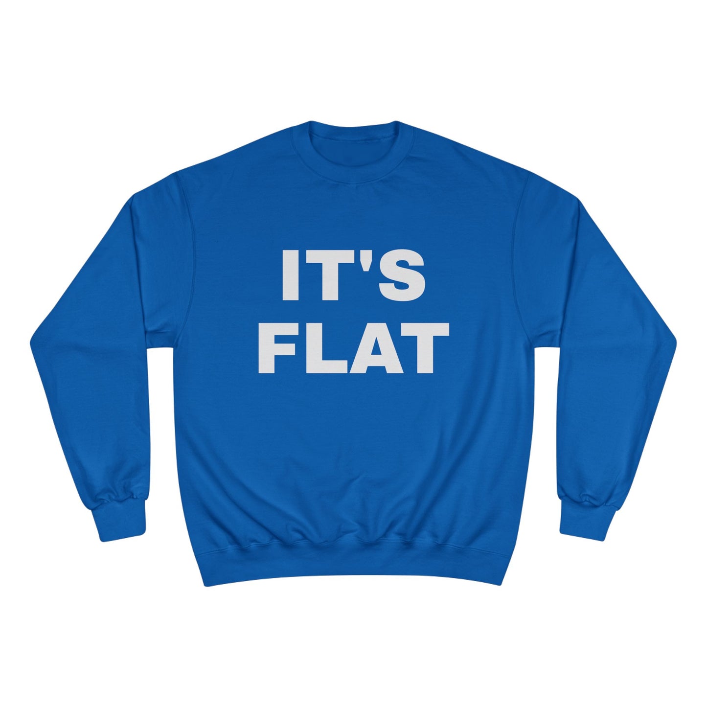 IT'S FLAT ~ Champion Sweatshirt