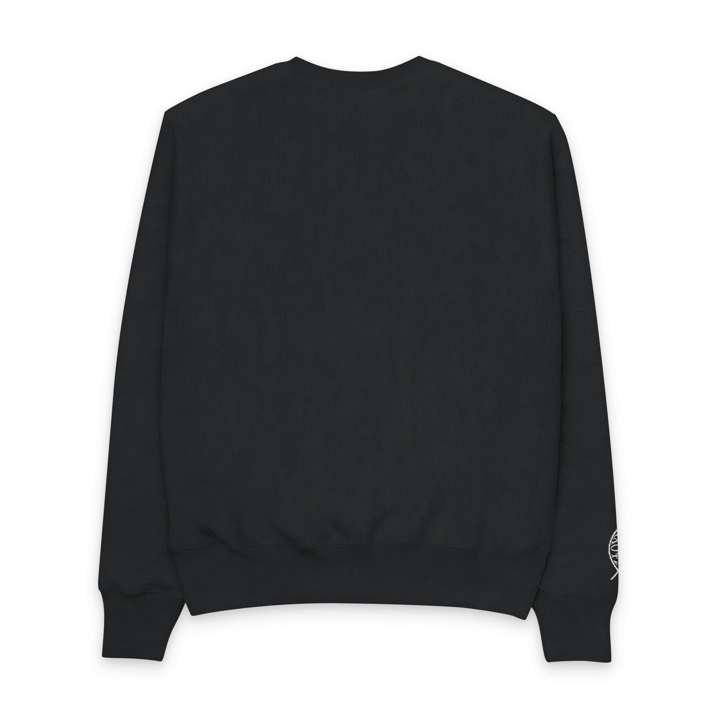 Greek Men’s Champion® Fish Design Crewneck Sweatshirt — ICHTHYS