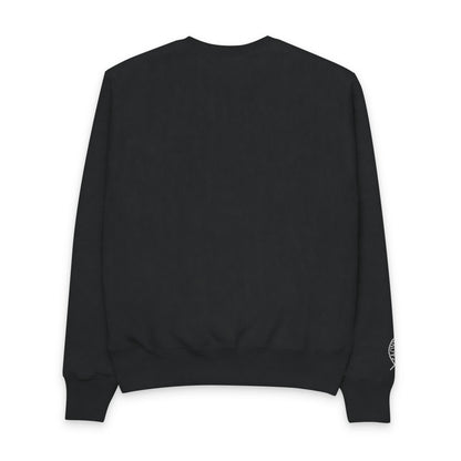 Greek Men’s Champion® Fish Design Crewneck Sweatshirt — ICHTHYS