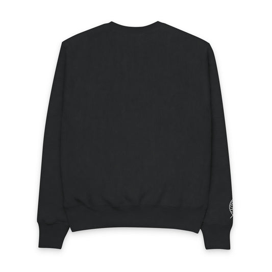 Greek Men’s Champion® Fish Design Crewneck Sweatshirt — ICHTHYS