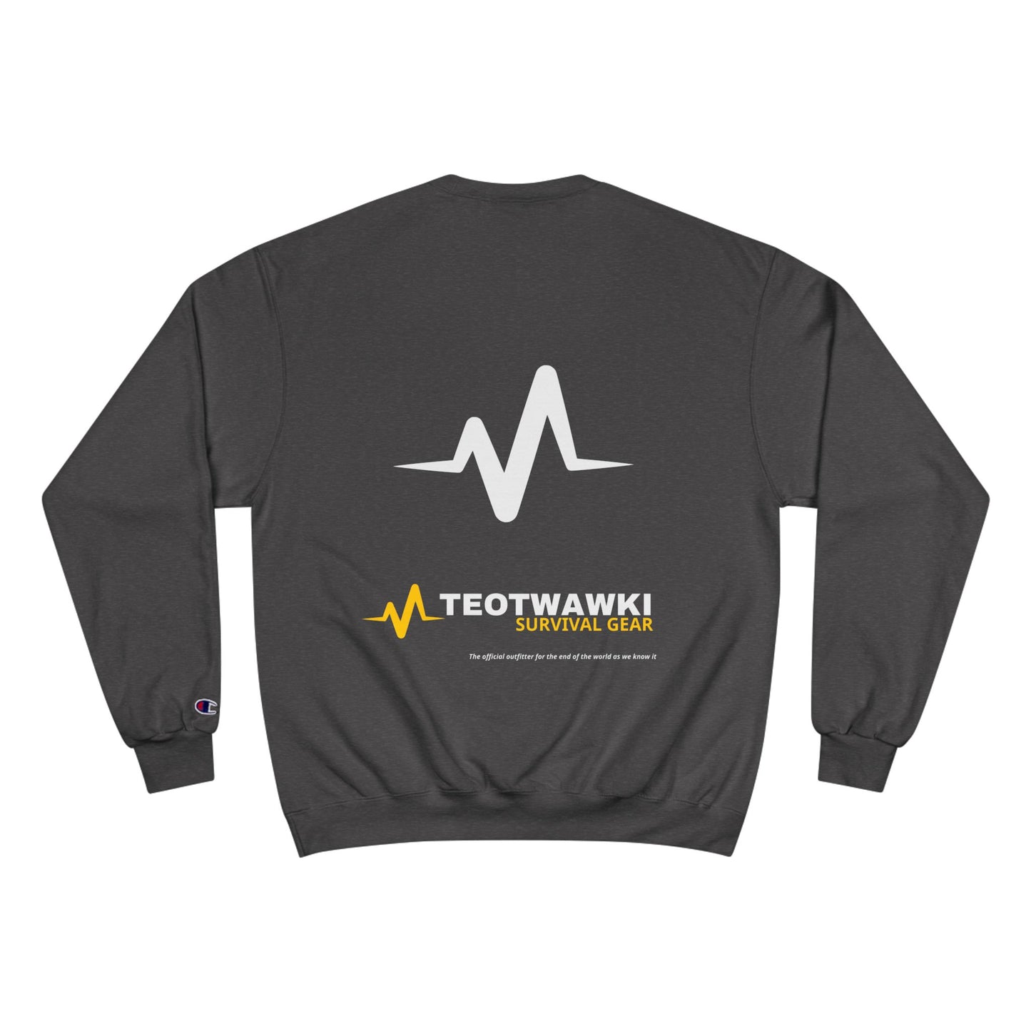 GOD WINS – Champion® Crewneck Sweatshirt