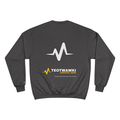 GOD WINS – Champion® Crewneck Sweatshirt