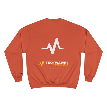 GOD WINS – Champion® Crewneck Sweatshirt