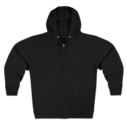 Χριστοφόρος  - Bear Christ. Fight on.  ~ Zip Hoodie – Back Design Only