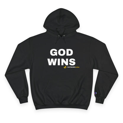 GOD WINS – Champion® Hoodie