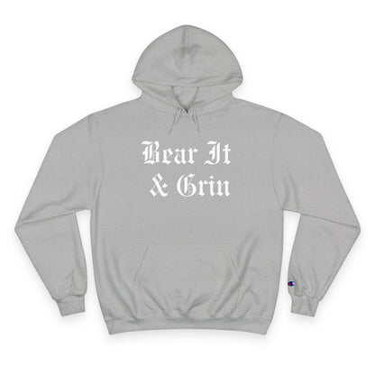 BEAR IT & GRIN™ CHAMPION HOODIE