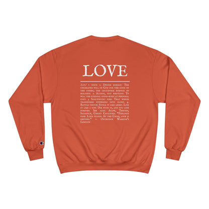 LOVE – Champion Heavyweight Hoodie