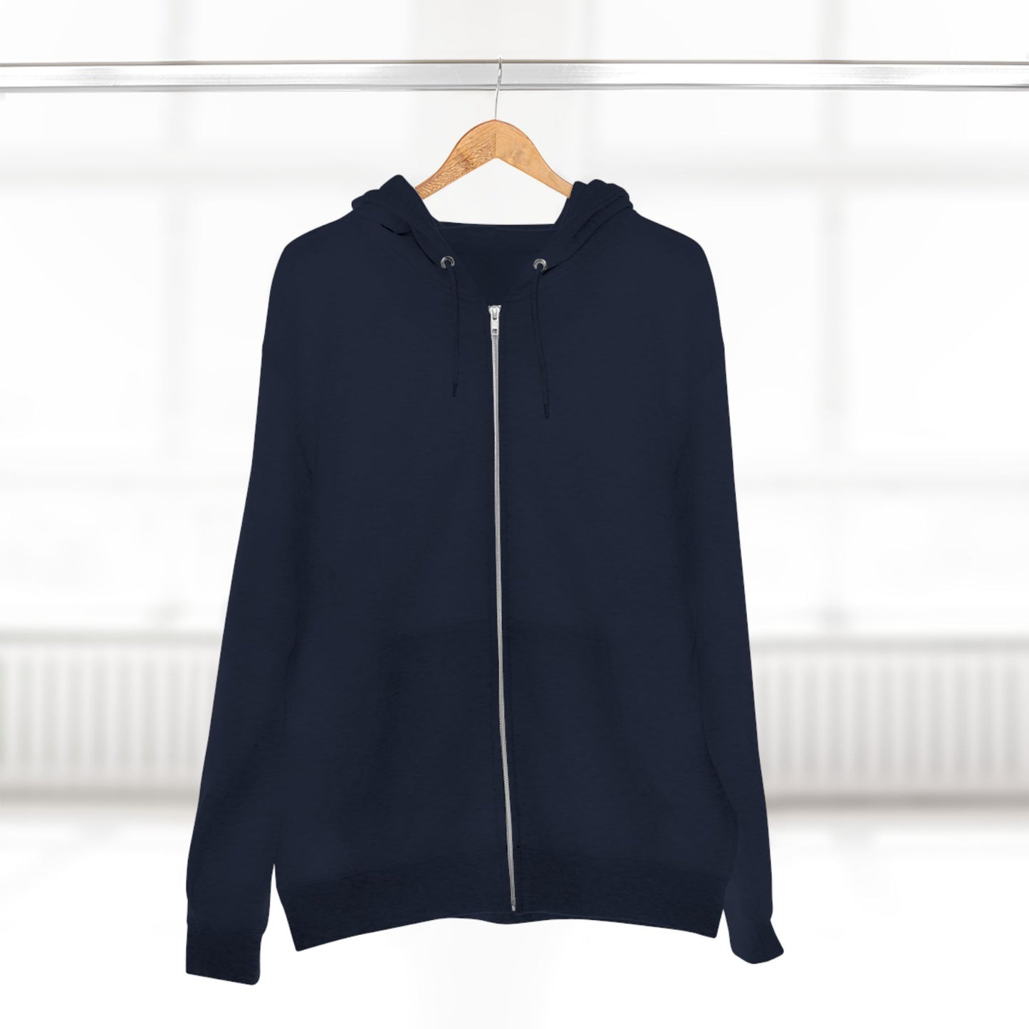 Χριστοφόρος  - Bear Christ. Fight on.  ~ Zip Hoodie – Back Design Only