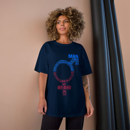 Blueprints of Creation: No Assembly Required ~ Champion T-Shirt