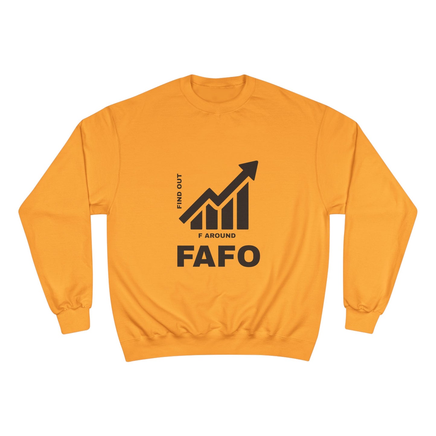 Champion® Sweatshirt — FAFO WARNING CREW