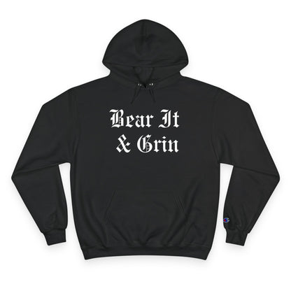 BEAR IT & GRIN™ CHAMPION HOODIE