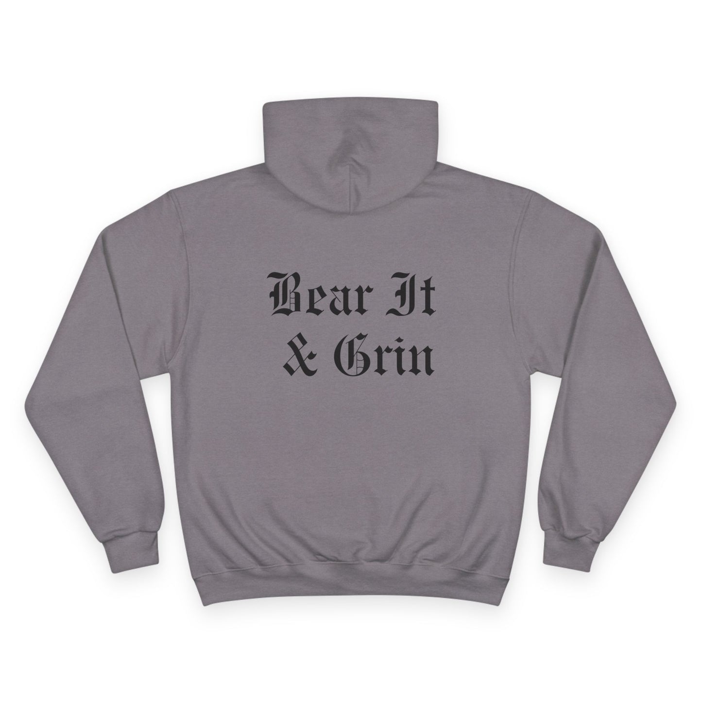 BEAR IT & GRIN™ CHAMPION HOODIE