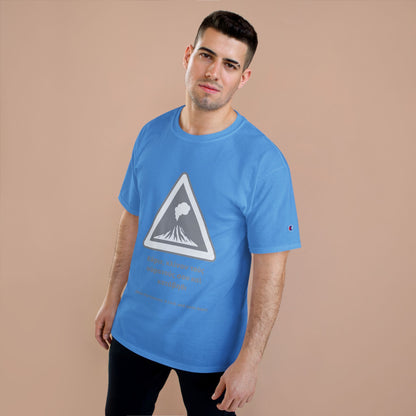 "Bow the Heavens" – Psalm 144:5 Champion® Tee